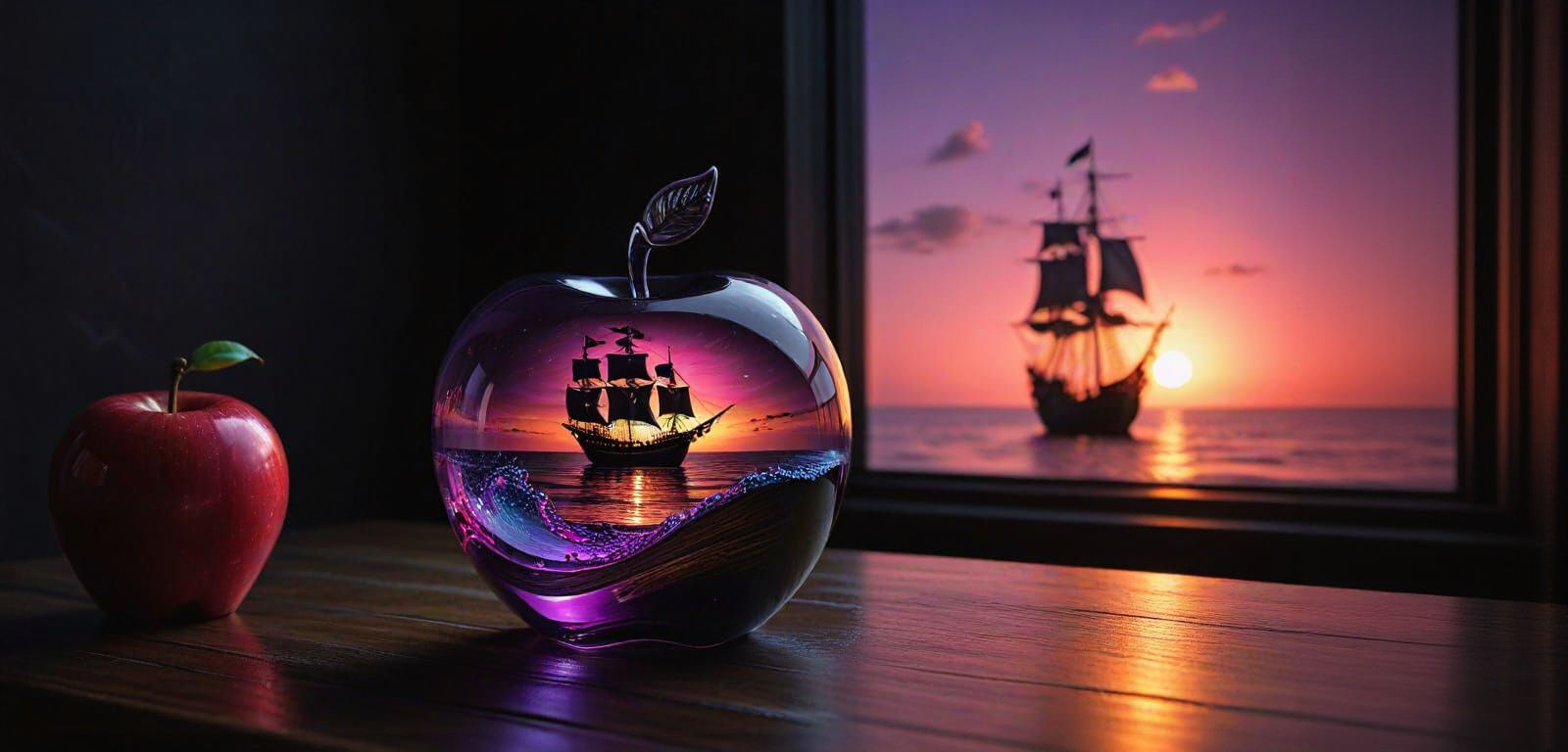 Glass Apple and the Ship - Expanded