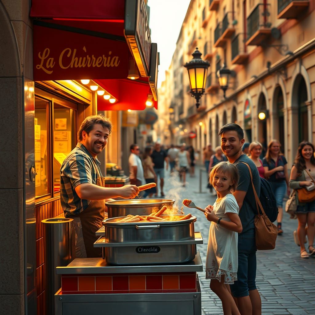 Churreria en Barcelona