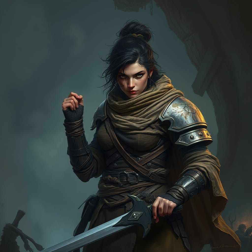 Some days she's a warrior. Some days she's a broken mess. Mo...