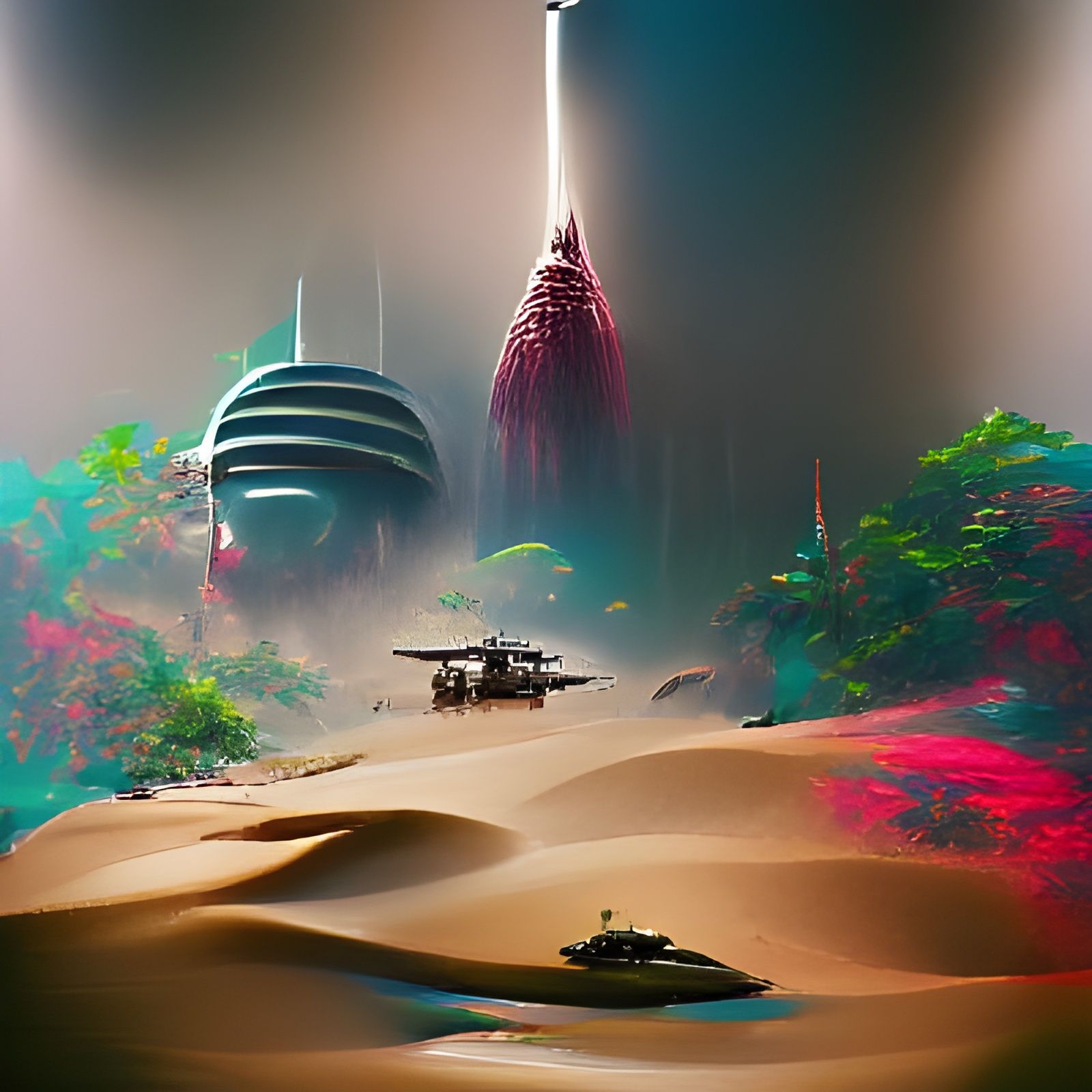 Star Wars poster reimagined IX - jungle planet