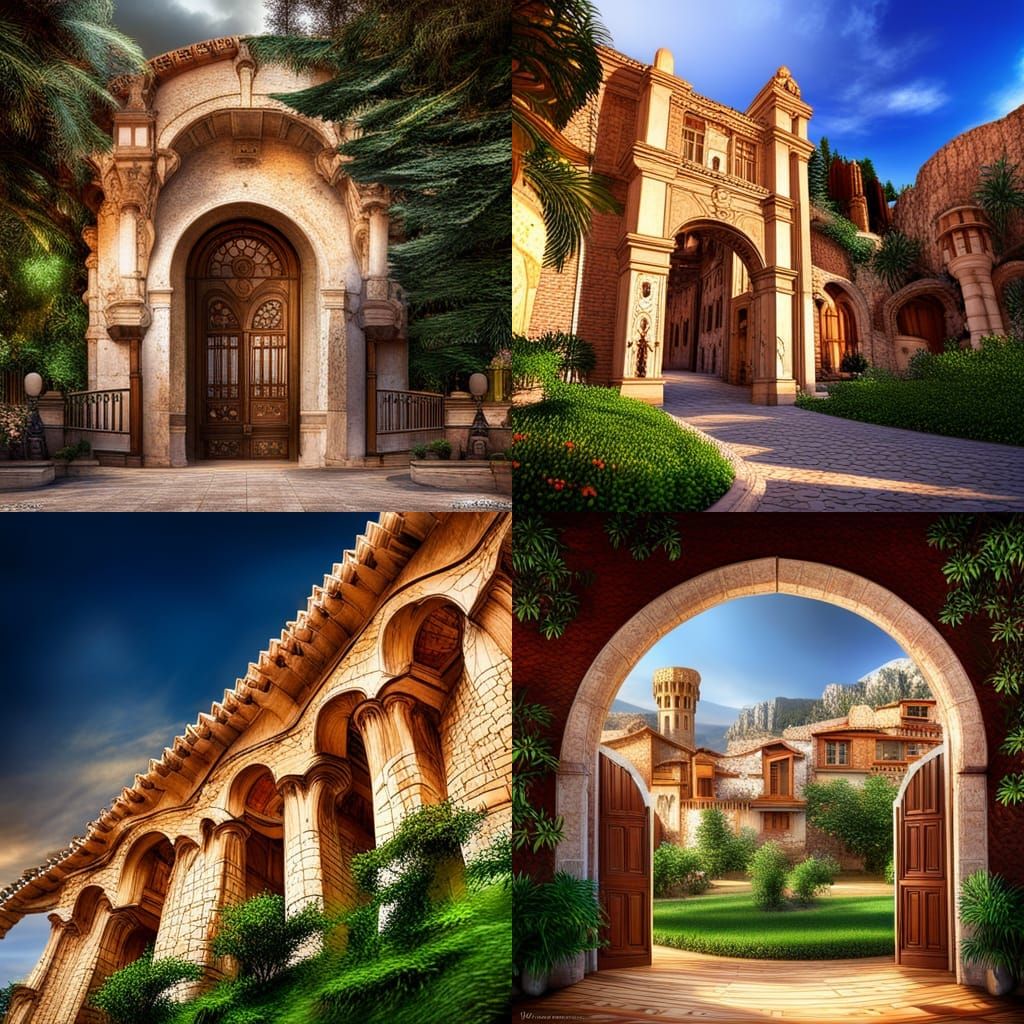 Lebanese Traditional House: Authentic Architecture in Matte ...