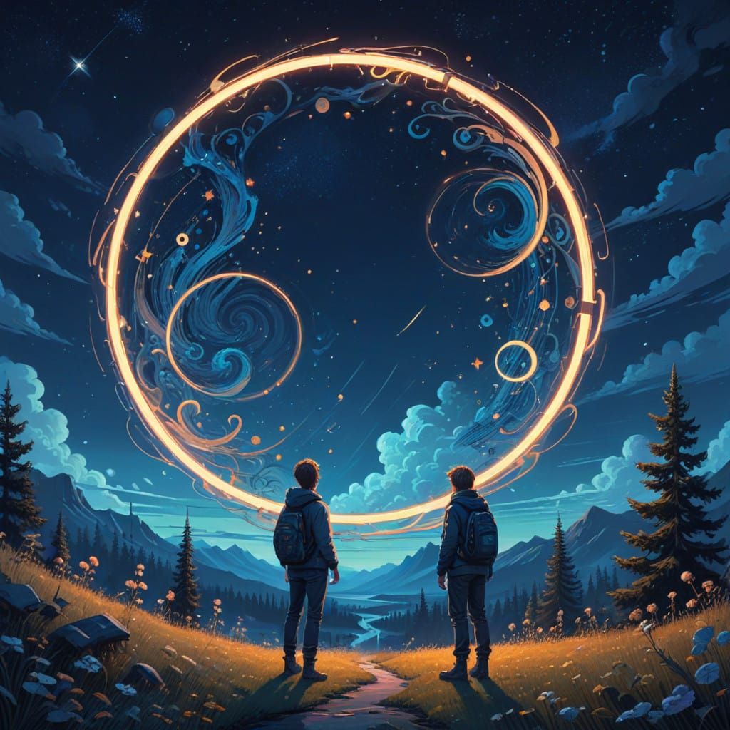 Digit in Ethereal Dreamscape