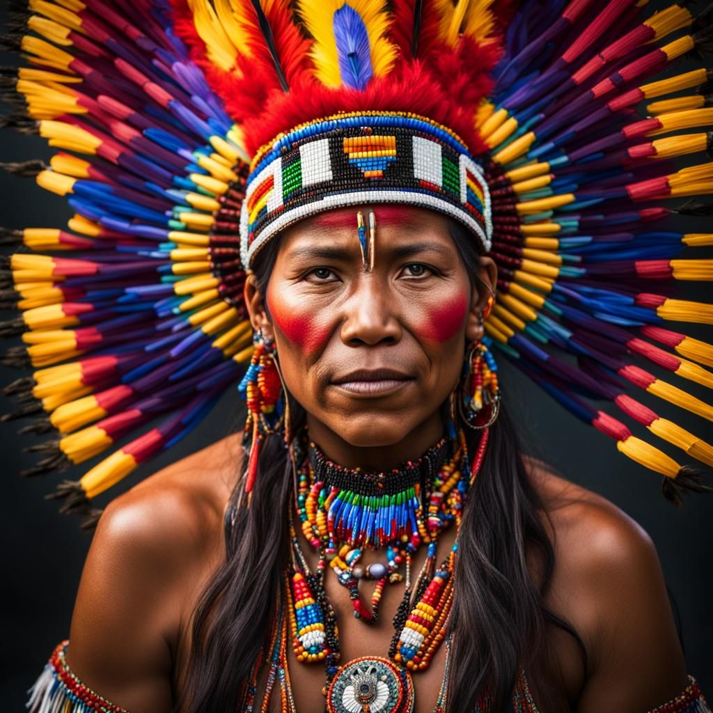 Indigenous Pride Celebration with Beaded Regalia