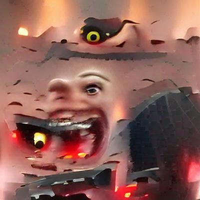 Abstract Face of Terror: An AI Interpretation