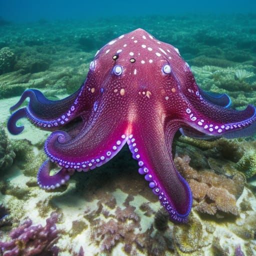 AI Generated Octopus Image