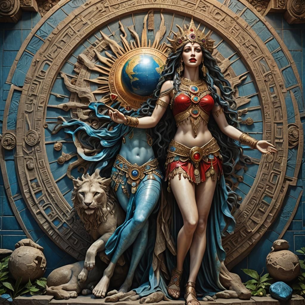 Goddesses of Fertility, Earth, Sun, and Beauty