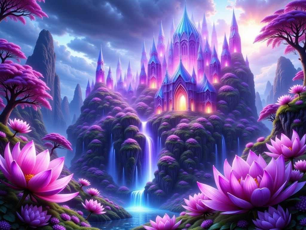 Purple castle 13