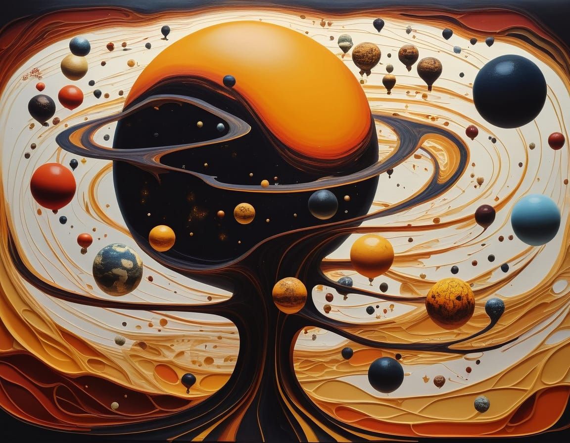 Guild Navigator in Spice Gas: Jodorowsky Style