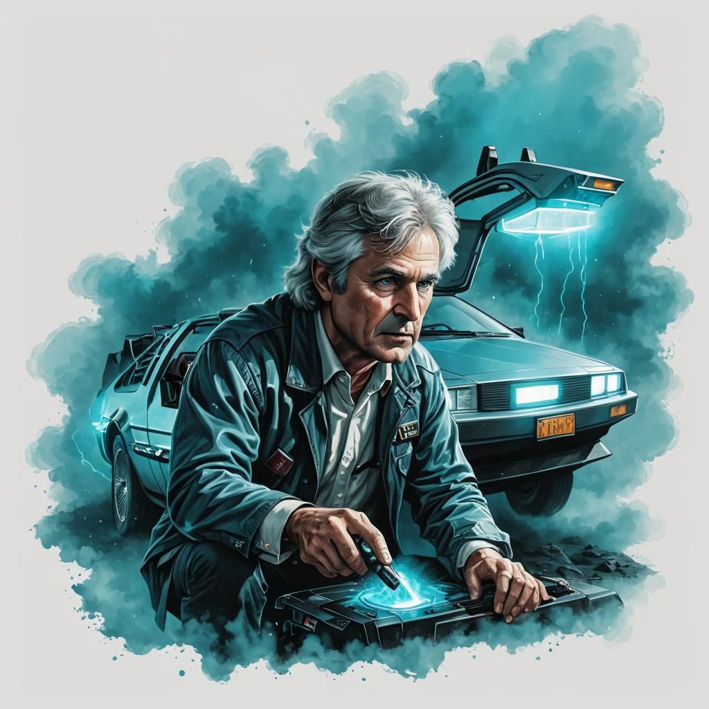 A Timeless Journey Through the Mists of Time in a Cyberpunk....