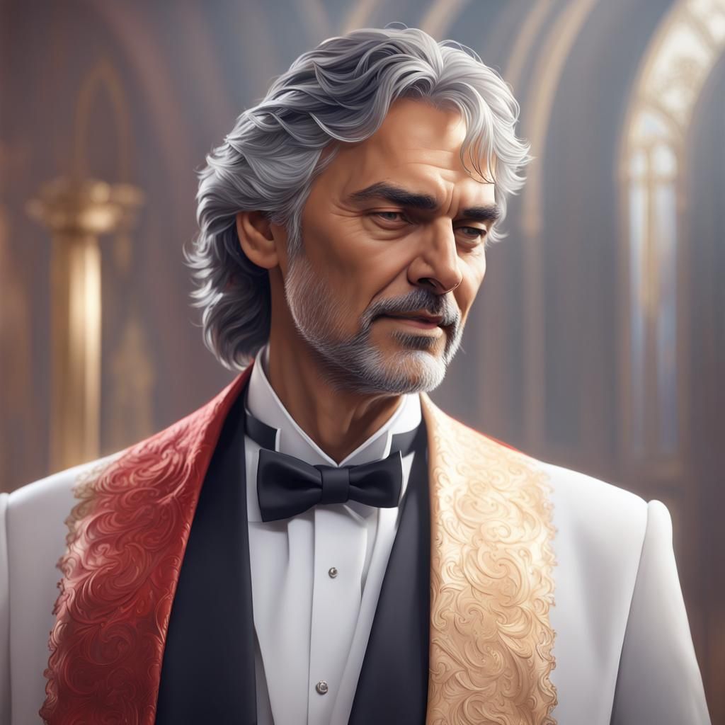 Detailed Portrait with Dynamic Lighting