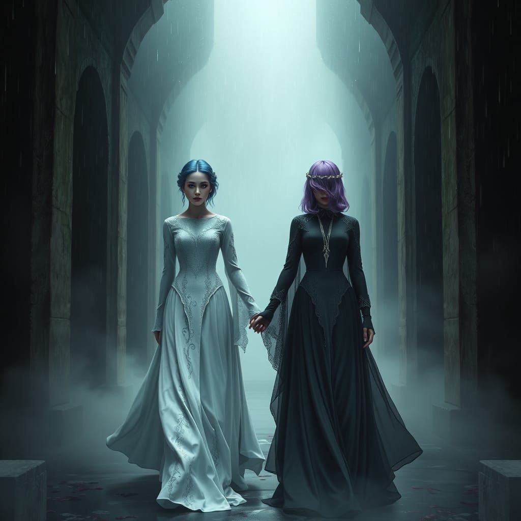 Sister Empresses in the Underworld Threshold