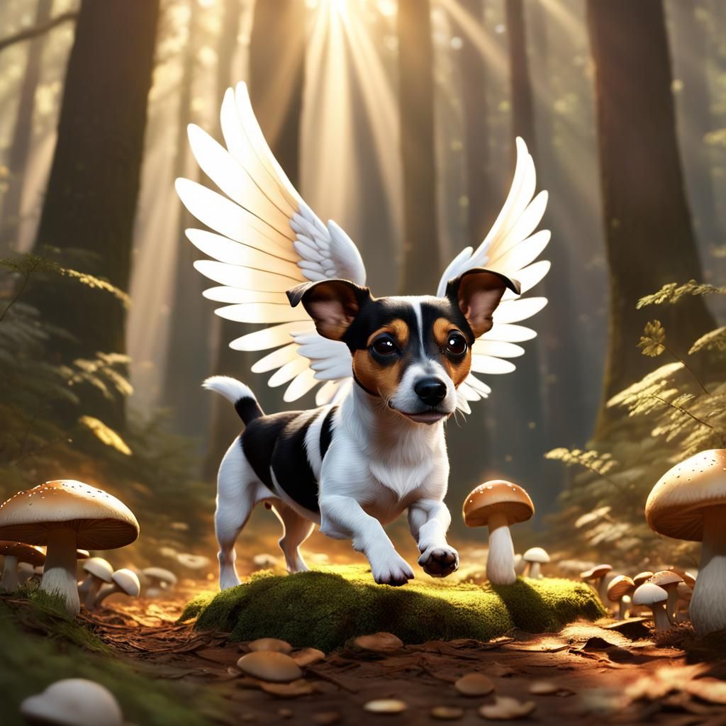 Angel dog