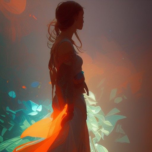 Hyperdetailed Portrait of a Cool Girl