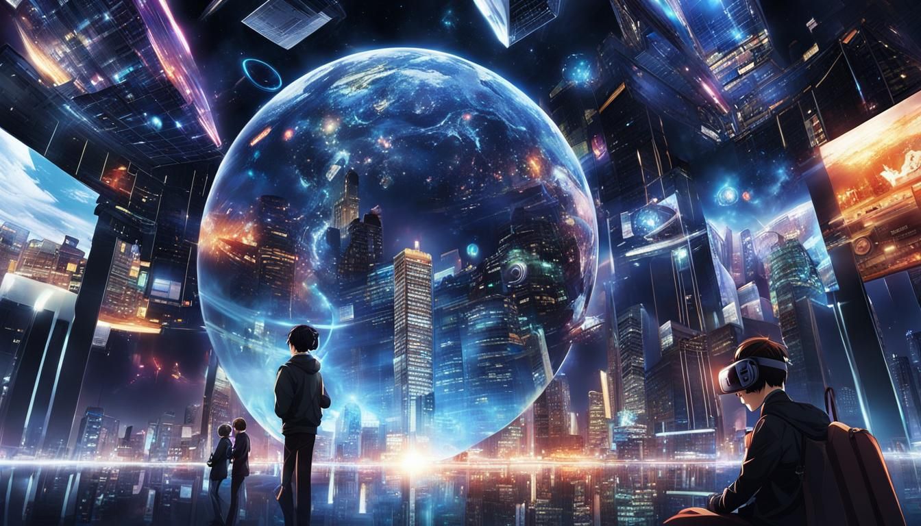 VR Technology Development in Anime Style