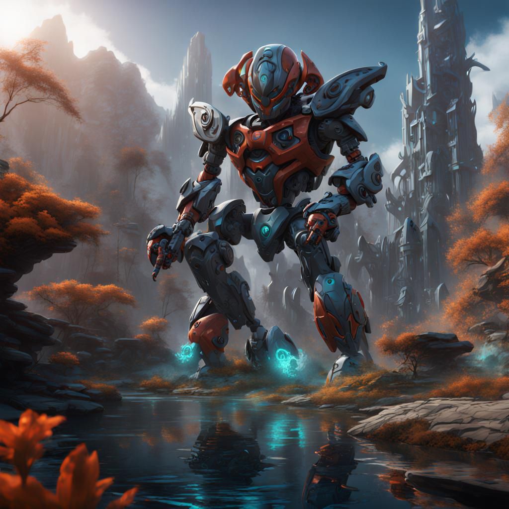 Detailed Matte Painting of BIONICLE JAM in 8k