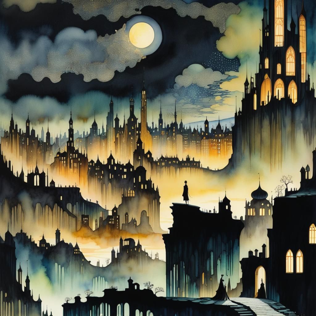 Night in the city