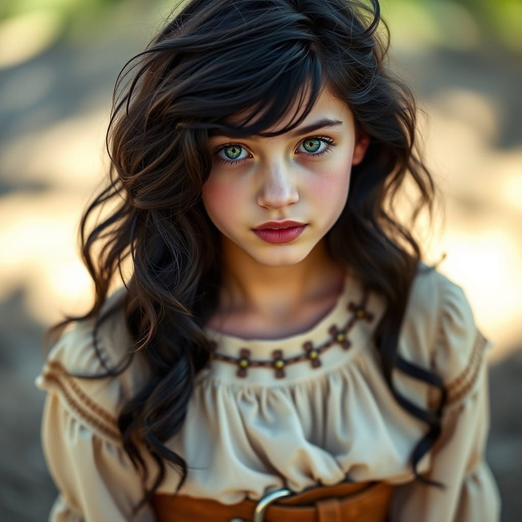 Ethereal Fantasy Portrait in a Dreamy Aesthetic