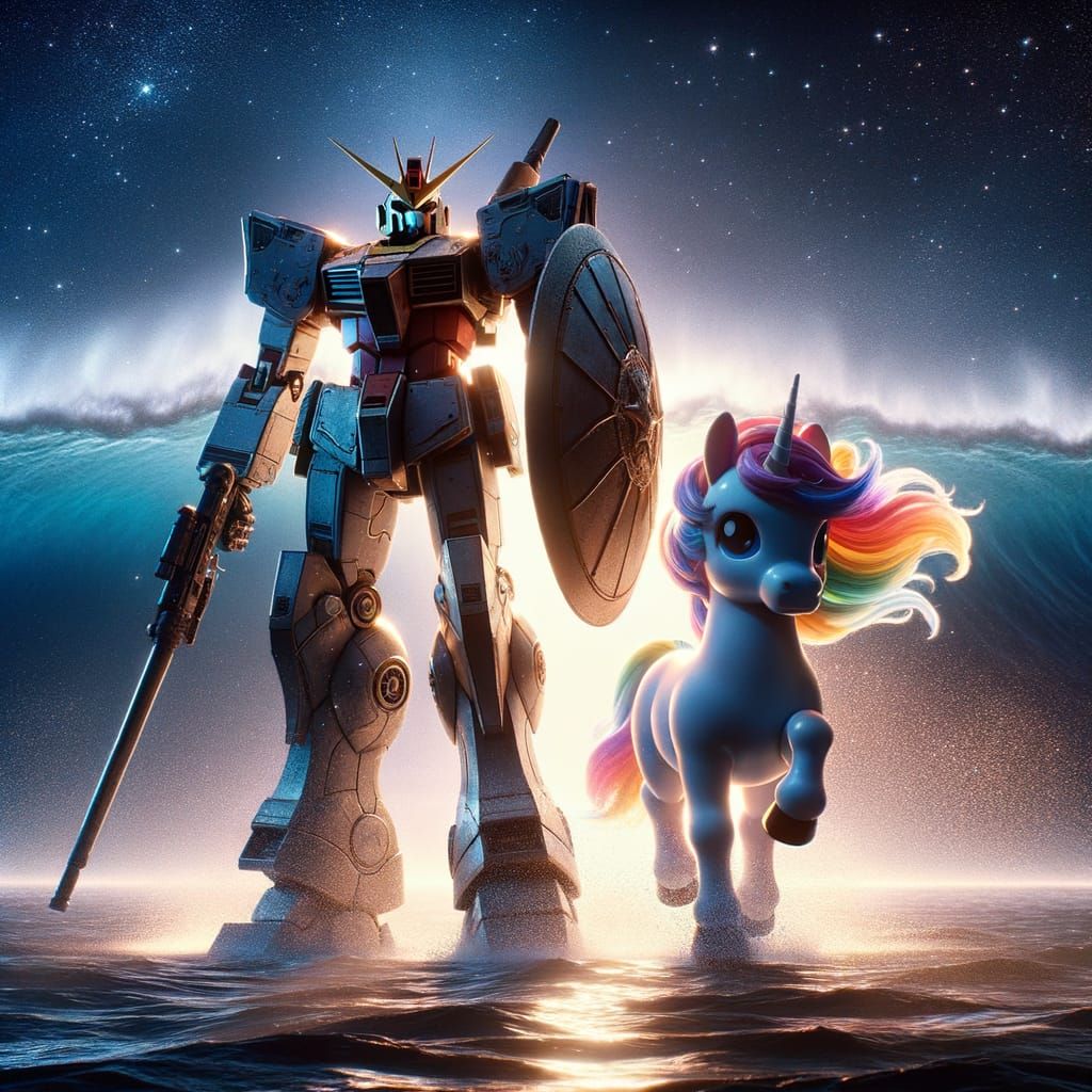MLP: RX-78-2 Gundam vs Lily Lace