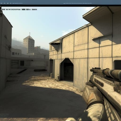 Detailed Matte Painting of CS Go