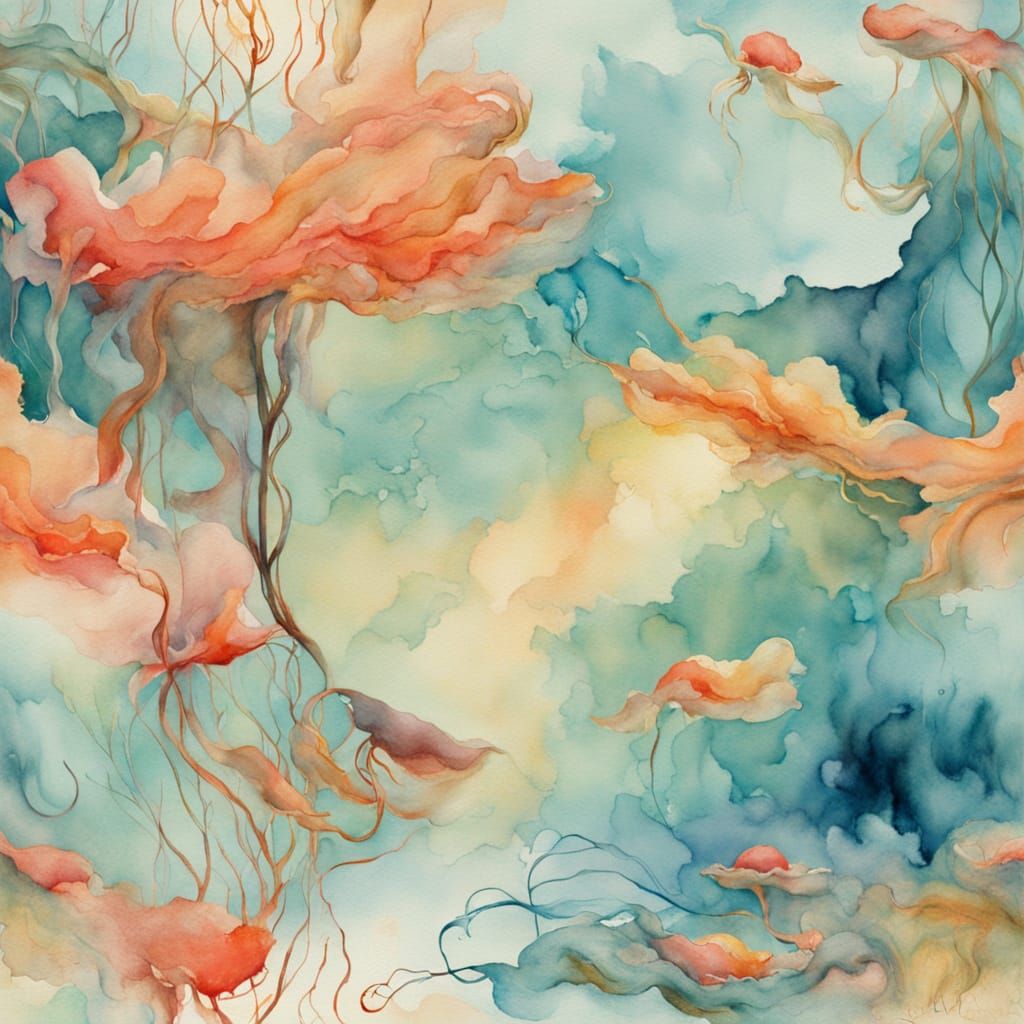 Ethereal Woman in Dreamlike Realism