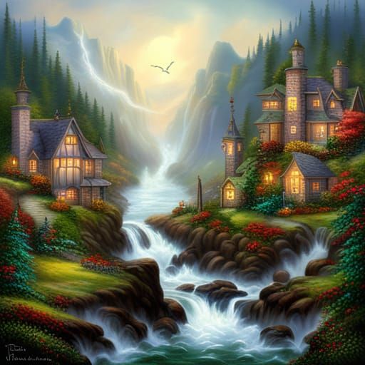 Enchanted Forest: A Magical, Mysterious Landscape