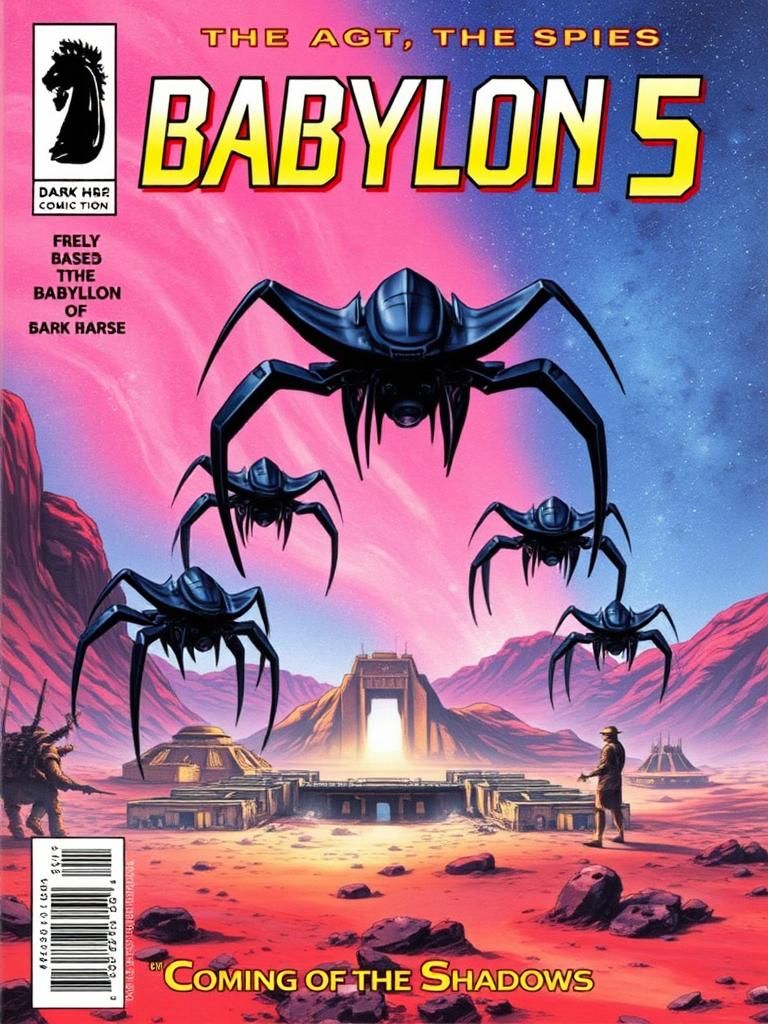 Babylon 5 comic from Dark Horse: Coming of the Shadows (1)