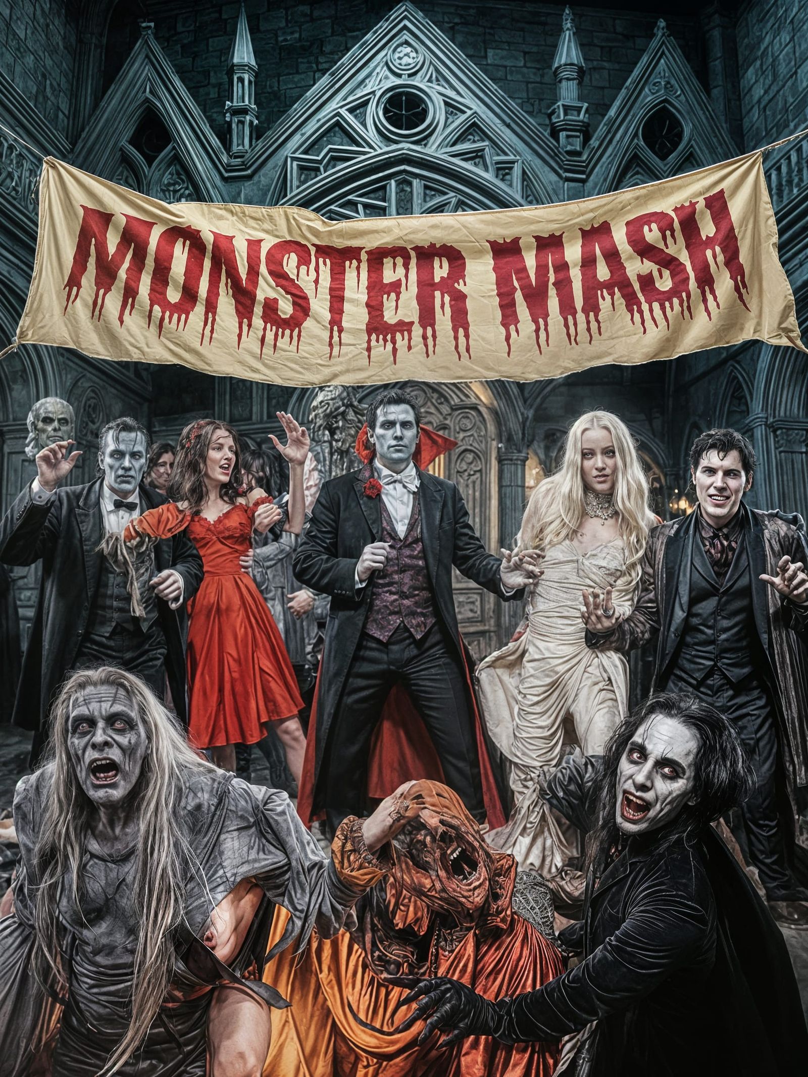 Monster Mash: Halloween Party at Dracula's Mansion