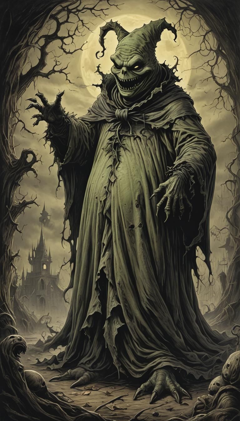 Oogie Boogie in Horror Style