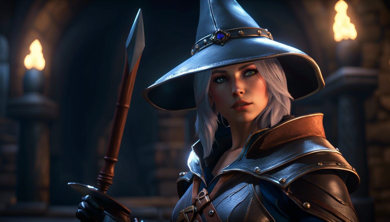 Fantasy RPG Characters in Underground Dungeon, 8K