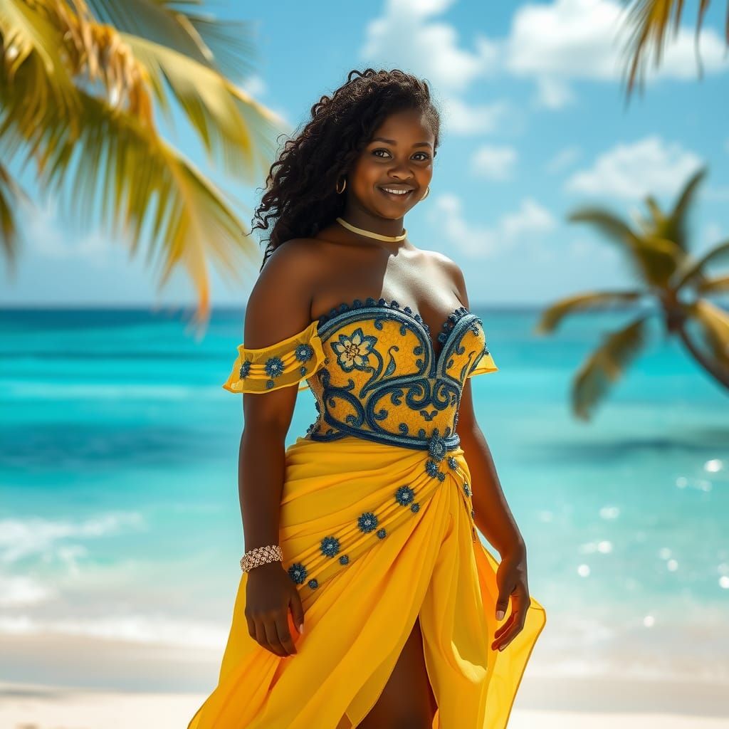 Beautiful Barbados Lady 🇧🇧