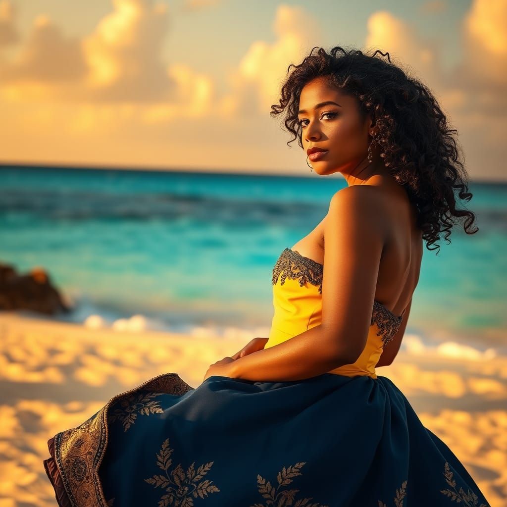 Beautiful Barbados Lady 🇧🇧