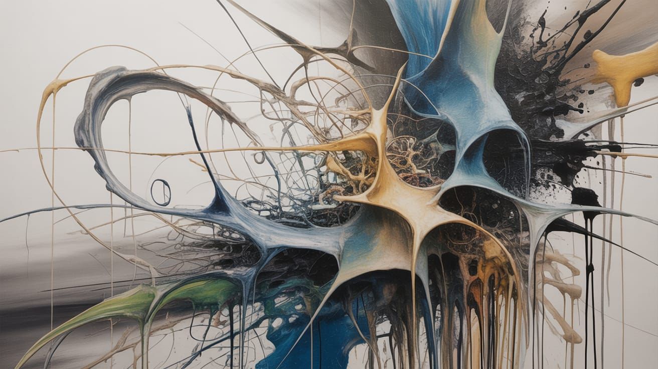 Abstract Expressionism: Harmony in Chaotic Impasto