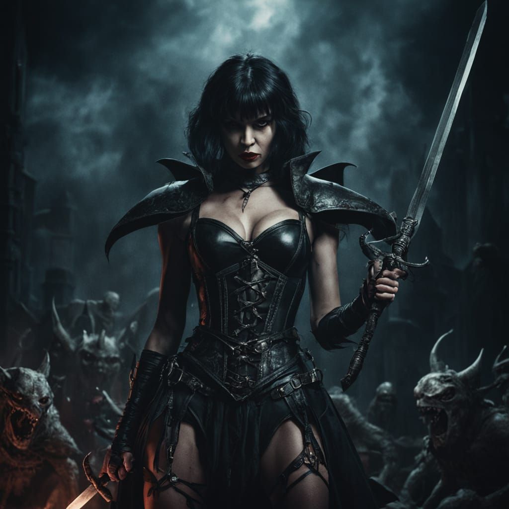 Vampirella: Dark Fantasy Monster Slayer