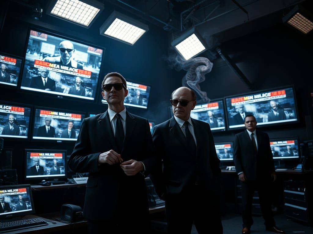 Men in Black Unplug the Truth: Cyber-Noir Conspiracy