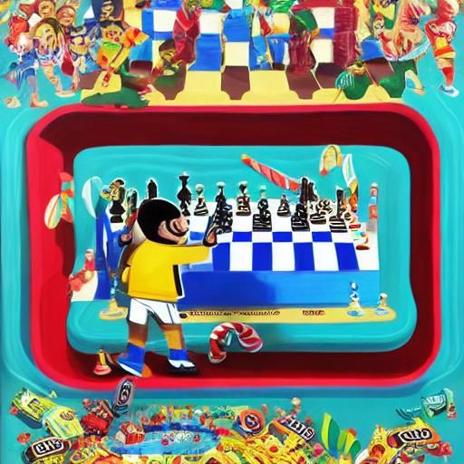 Ben Shapiro and Mr. T in Candyland