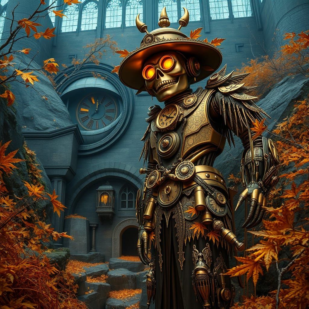 Clockwork Automaton Scarecrow Guards Hidden Lair