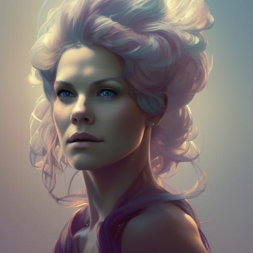 Hyperdetailed Portrait with Dynamic Lighting
