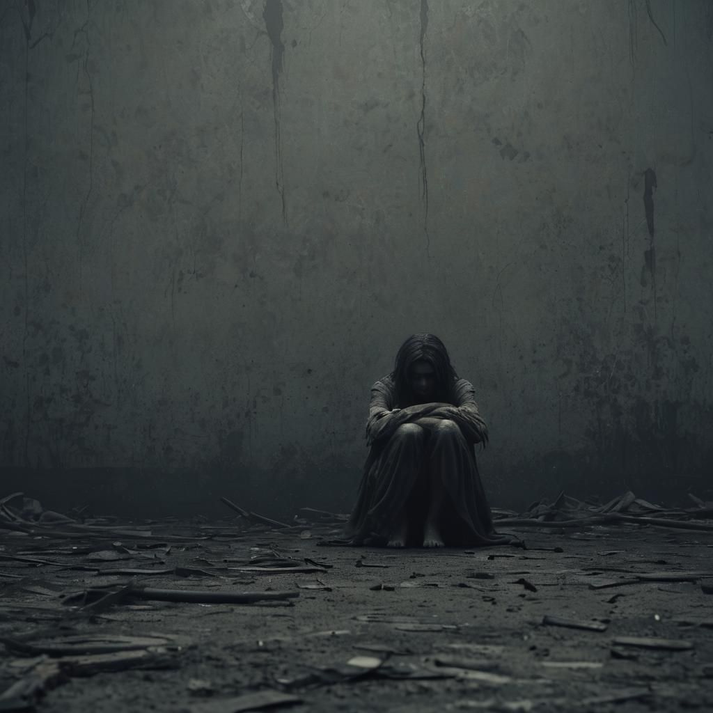 Moody Dissociation: A Cinematic Render of Isolation