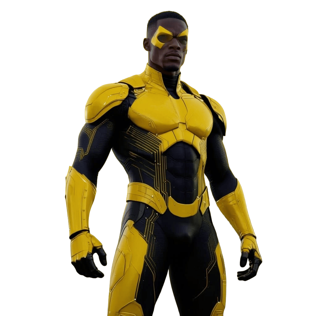 Black Superhero Emerges with Unique Powers