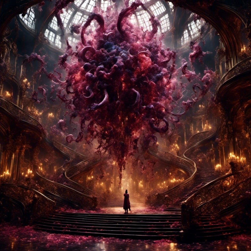 Emrakul, Eldrazi Overlord in Eerie Library