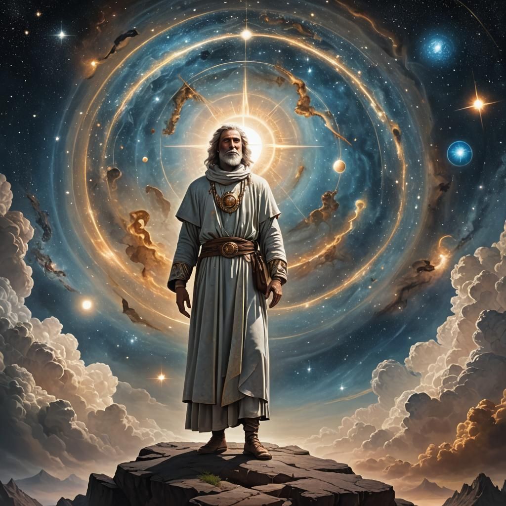 Enigmatic Celestial Being Before Creation