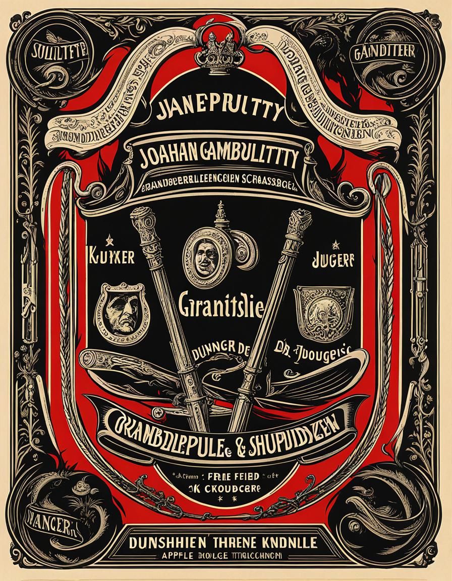 Baroque Composer Portrait in Chiaroscuro Style