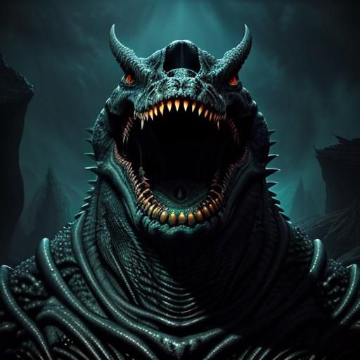 Eerie Bloop Cryptid Observes Doomed Diver