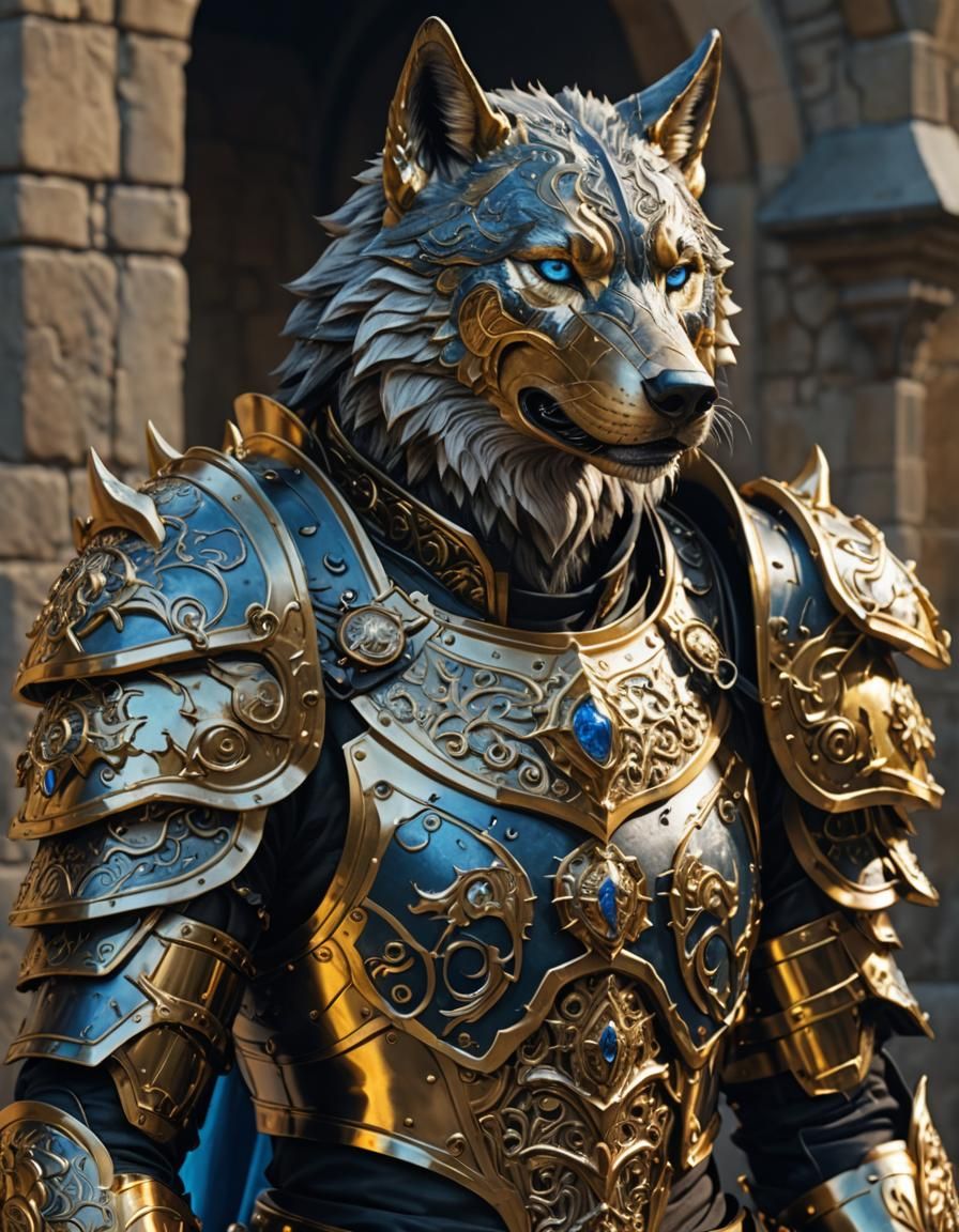 Armored Storm Wolf Kin Lord