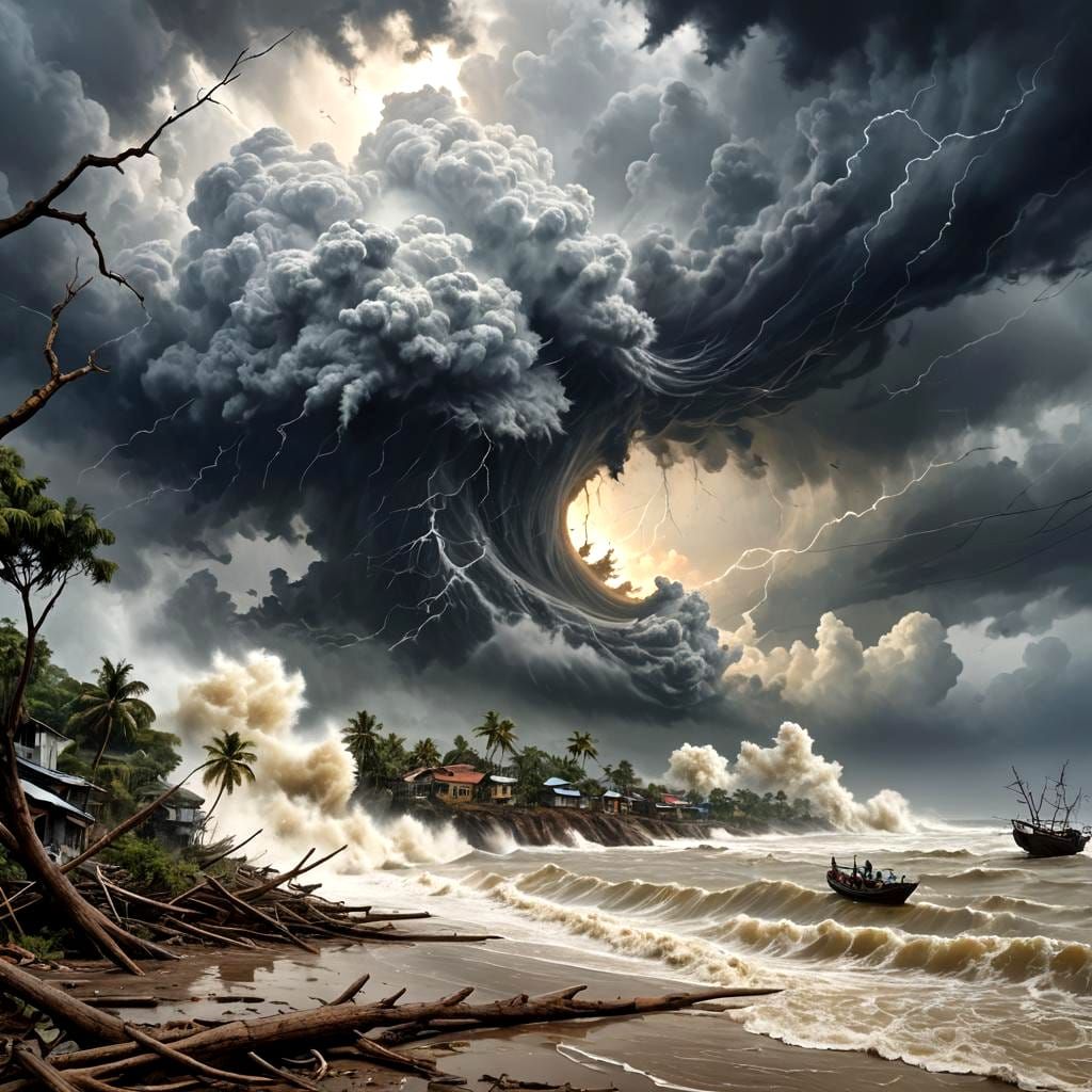 Super Cyclone Bhola: Coastal Devastation in Bangladesh