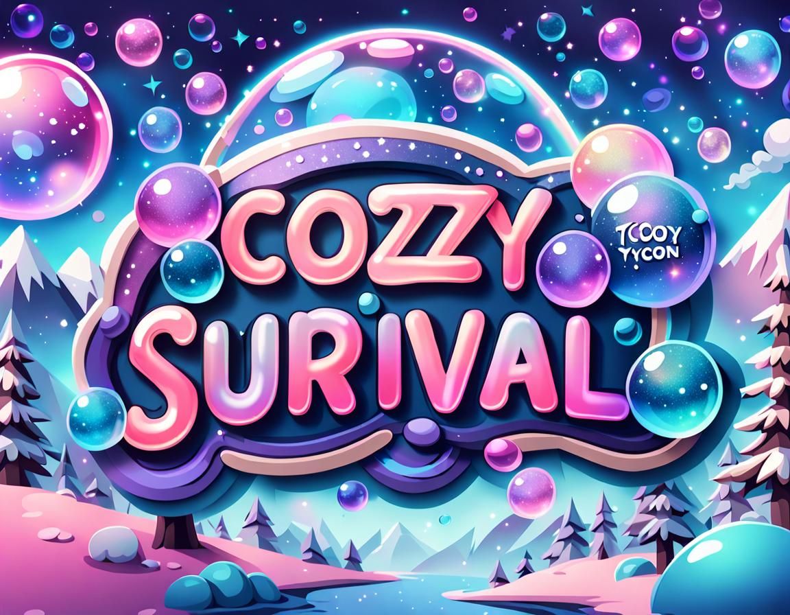 Pastel YouTube Banner with Bubble Lettering