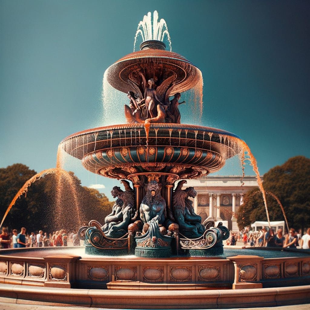 Rootbeer Fountain