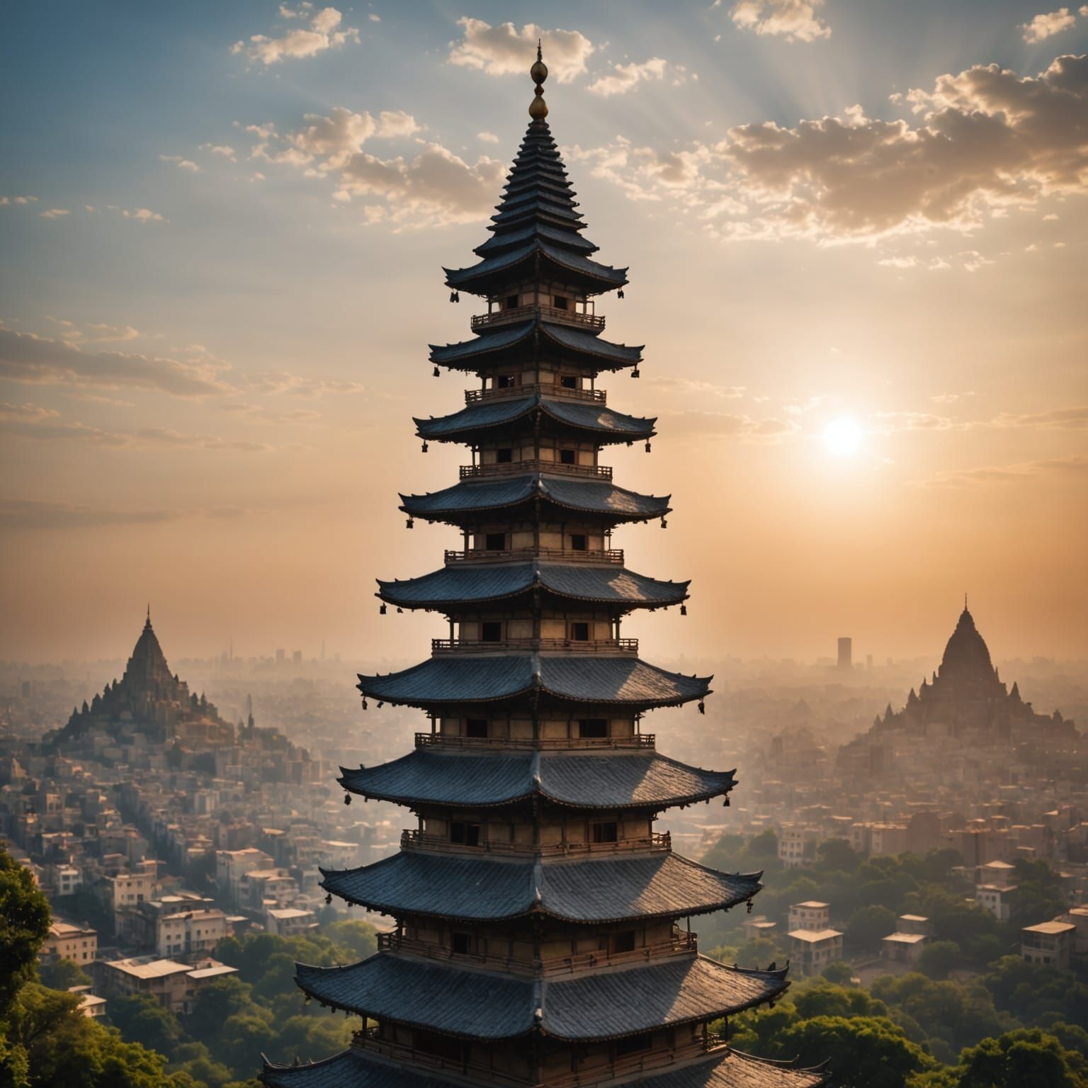 Pinnacle of Civilization: A Glimpse of Human Achievement