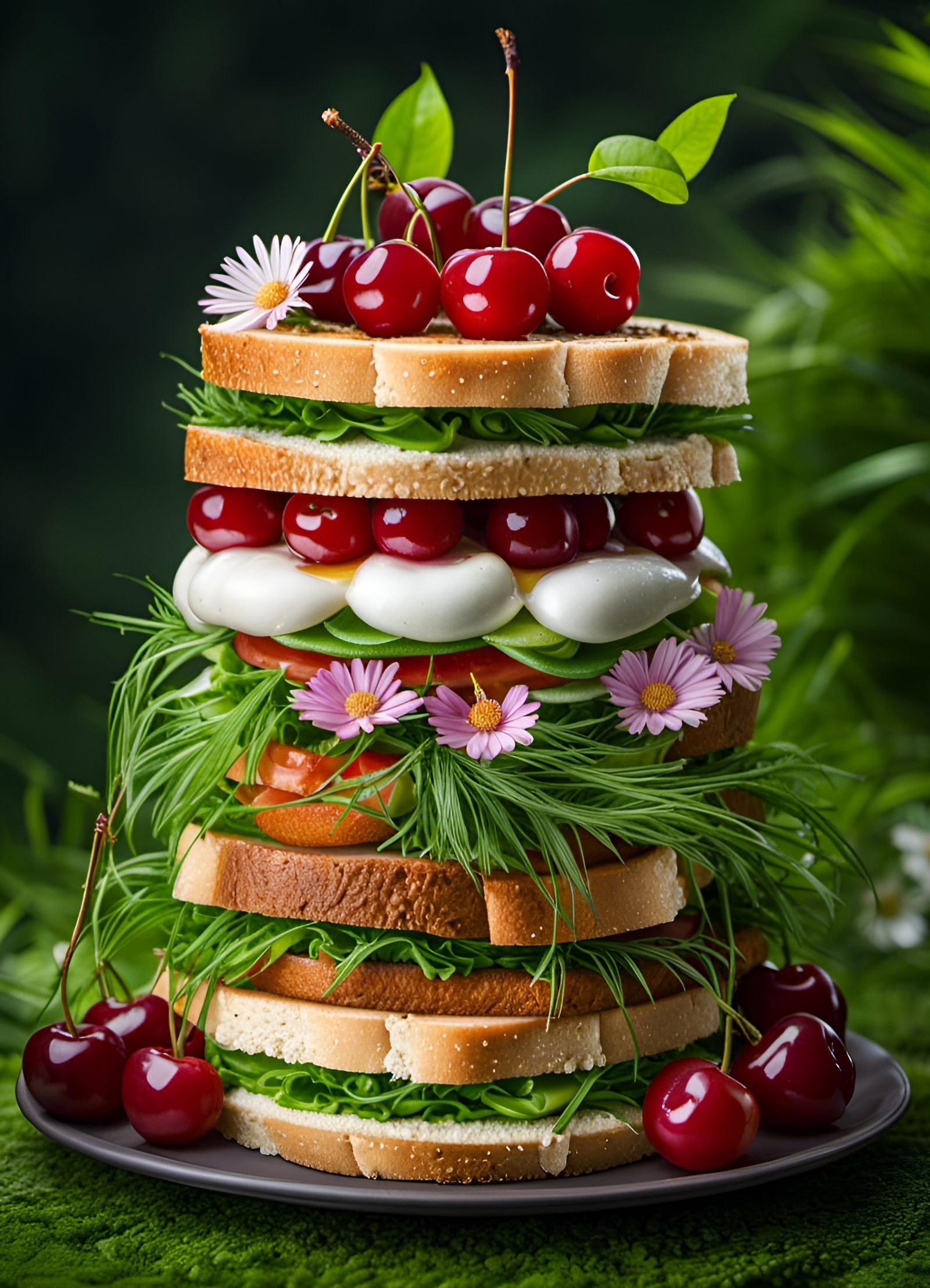 A bit of everything and cherries on the top