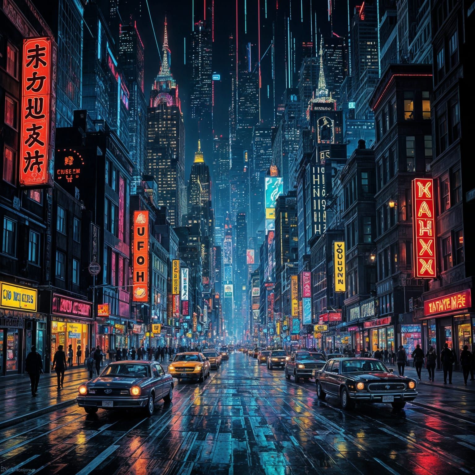 Vivid colour Mathematics and art technique melting in Sin Ci...